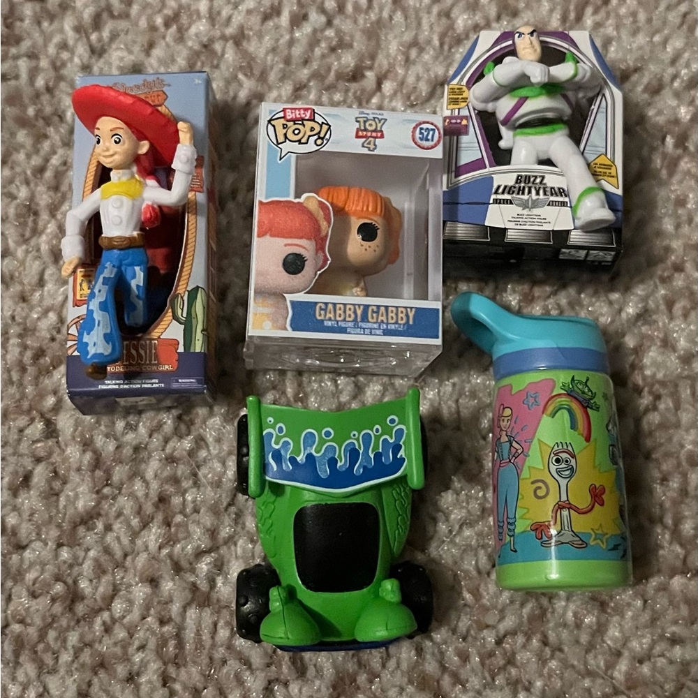 Toy Story Character Toy Set - Green, Blue, Red